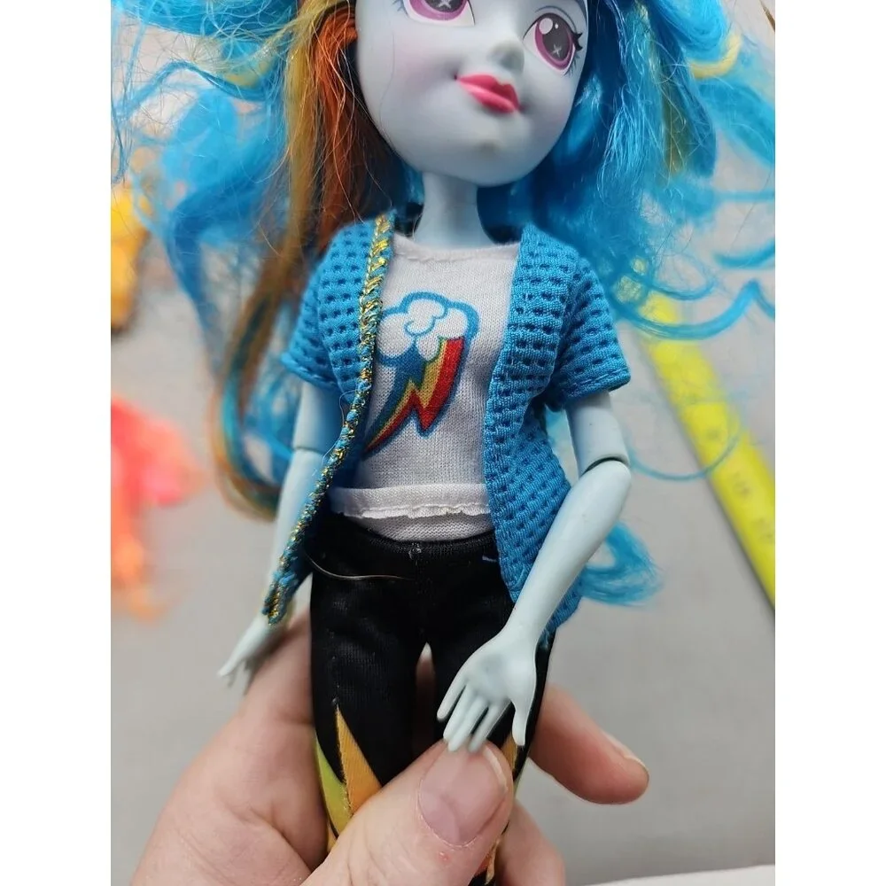 My Little Pony Equestria Girl Dolls Shimmer Rainbow‎ Dash + Clothes
